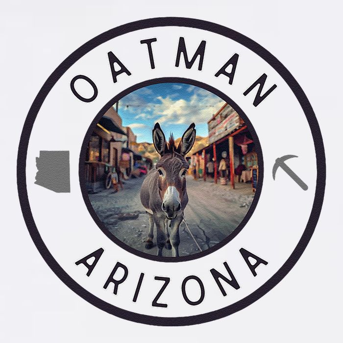 Oatman Arizona Burro In Town 11oz C Handle Ceramic Mug