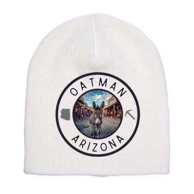 Oatman Arizona Burro In Town Short Acrylic Beanie
