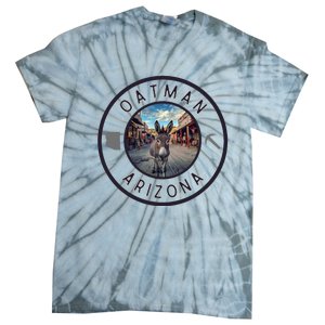 Oatman Arizona Burro In Town Tie-Dye T-Shirt