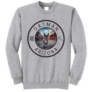 Oatman Arizona Burro In Town Tall Sweatshirt