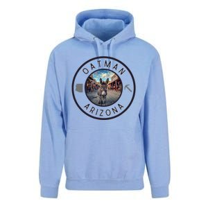 Oatman Arizona Burro In Town Unisex Surf Hoodie