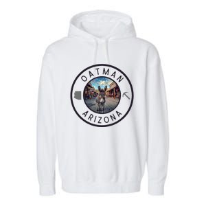 Oatman Arizona Burro In Town Garment-Dyed Fleece Hoodie