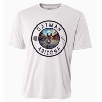 Oatman Arizona Burro In Town Cooling Performance Crew T-Shirt