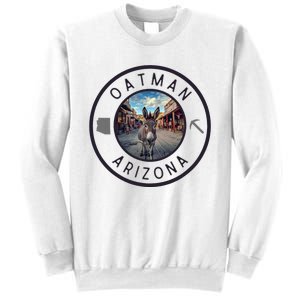 Oatman Arizona Burro In Town Sweatshirt