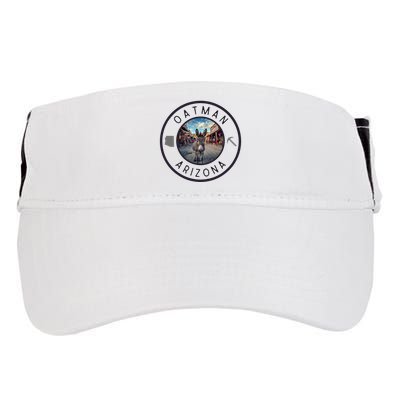 Oatman Arizona Burro In Town Adult Drive Performance Visor