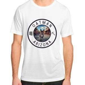 Oatman Arizona Burro In Town Adult ChromaSoft Performance T-Shirt