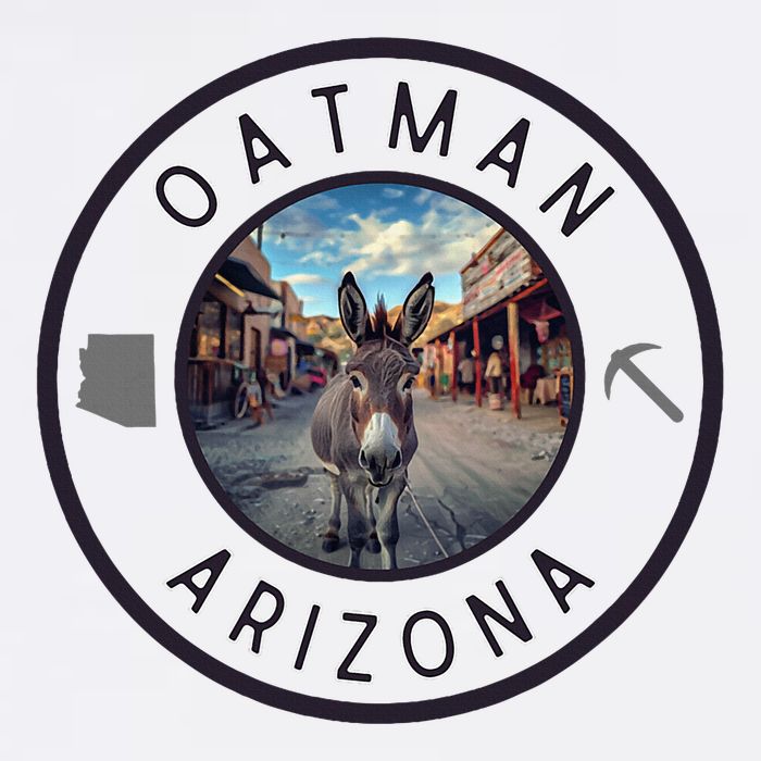 Oatman Arizona Burro In Town 11oz C Handle Ceramic Mug