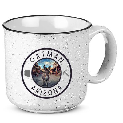Oatman Arizona Burro In Town 15oz Campfire Ceramic Mug