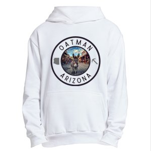 Oatman Arizona Burro In Town Urban Pullover Hoodie