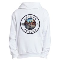 Oatman Arizona Burro In Town Urban Pullover Hoodie