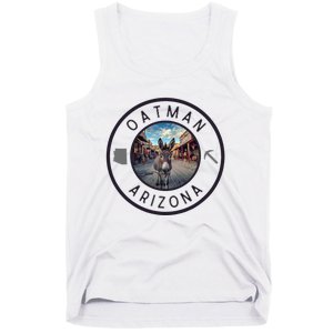 Oatman Arizona Burro In Town Tank Top