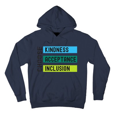 Orange AntiBulling Choose Kindness Acceptance Inclusion Hoodie