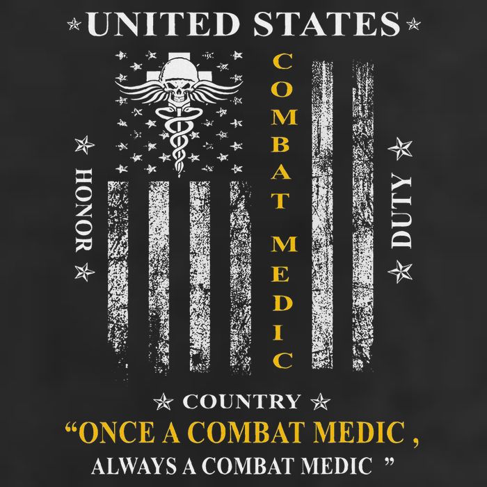 Once A Combat Medic Always A Combat Medic Cool Comfort Performance Bucket Hat