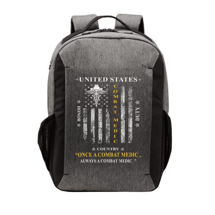 Once A Combat Medic Always A Combat Medic Vector Backpack