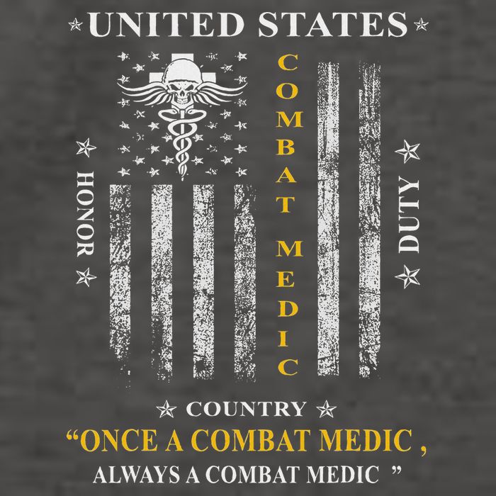Once A Combat Medic Always A Combat Medic Vector Backpack
