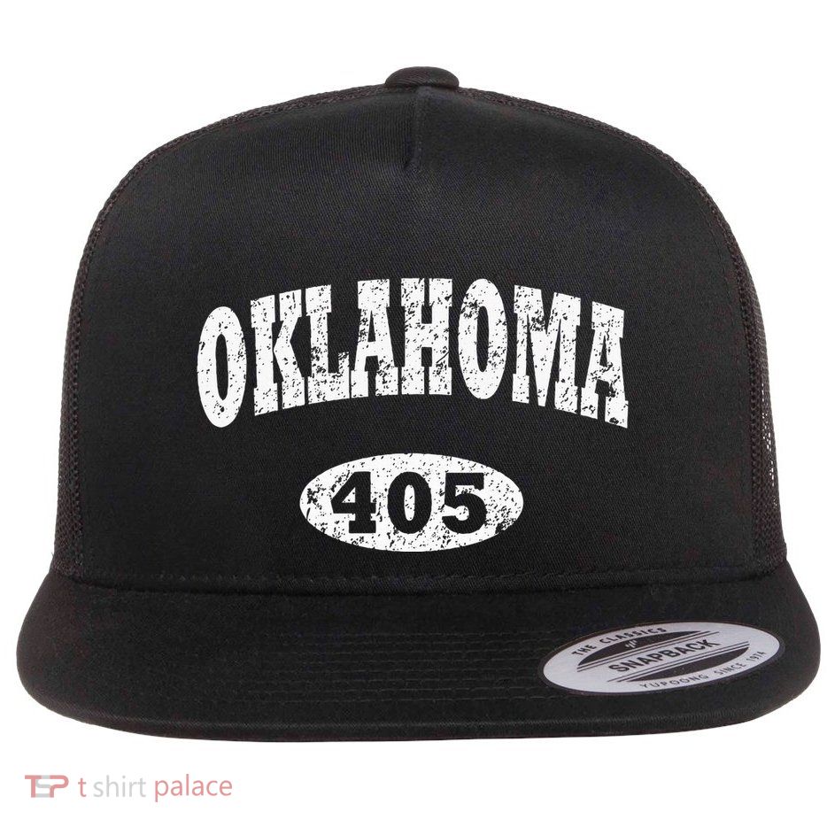 Oklahoma Area Code 405 Ok Flatbill Hat