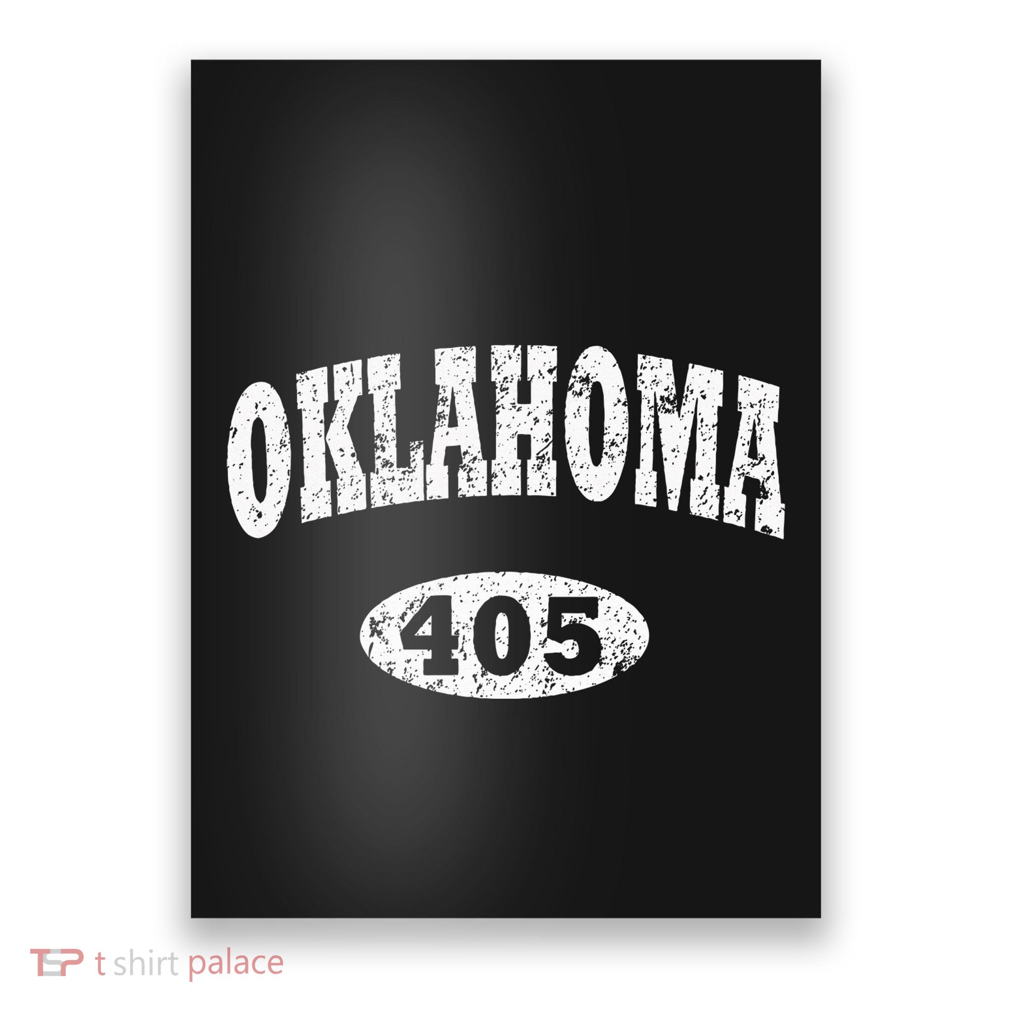 Oklahoma Area Code 405 Ok Poster