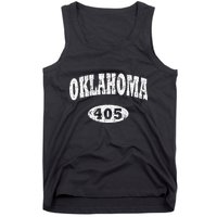 Oklahoma Area Code 405 Ok Tank Top