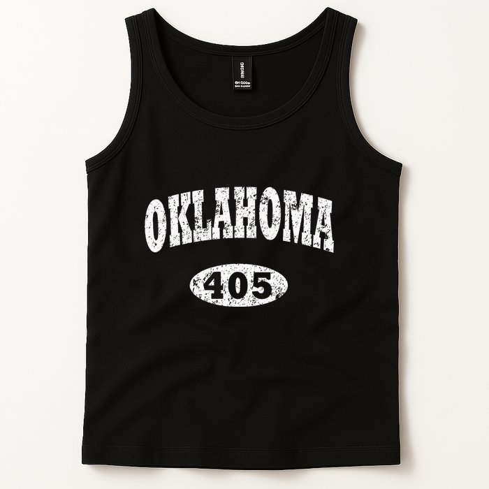 Oklahoma Area Code 405 Ok Tank Top