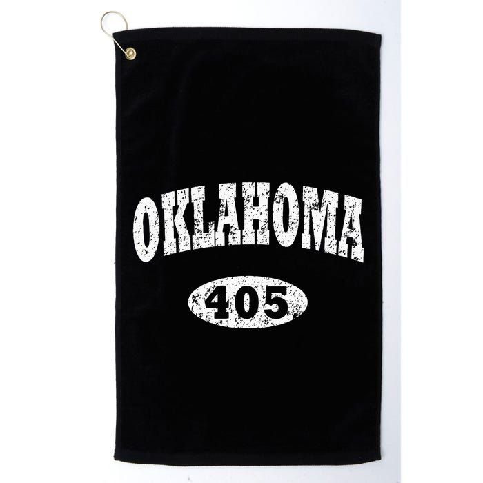 Oklahoma Area Code 405 Ok Golf Towel