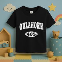 Oklahoma Area Code 405 Ok Toddler T-Shirt