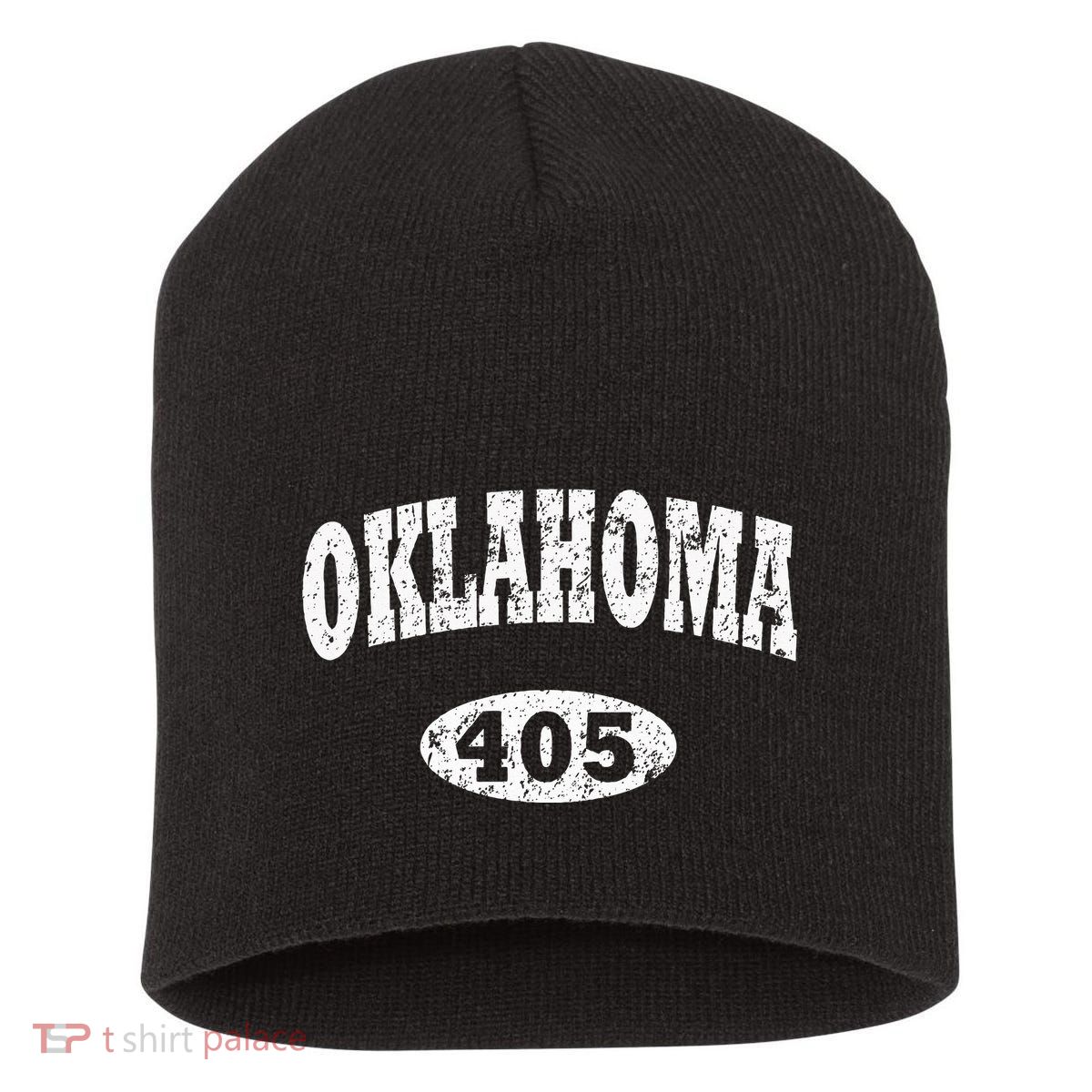Oklahoma Area Code 405 Ok Short Acrylic Beanie