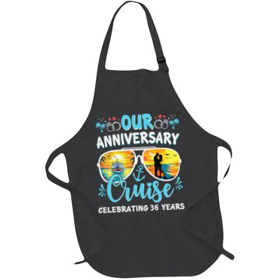 Our Anniversary Cruise Celebrating 36 Year Couples Trip Apron