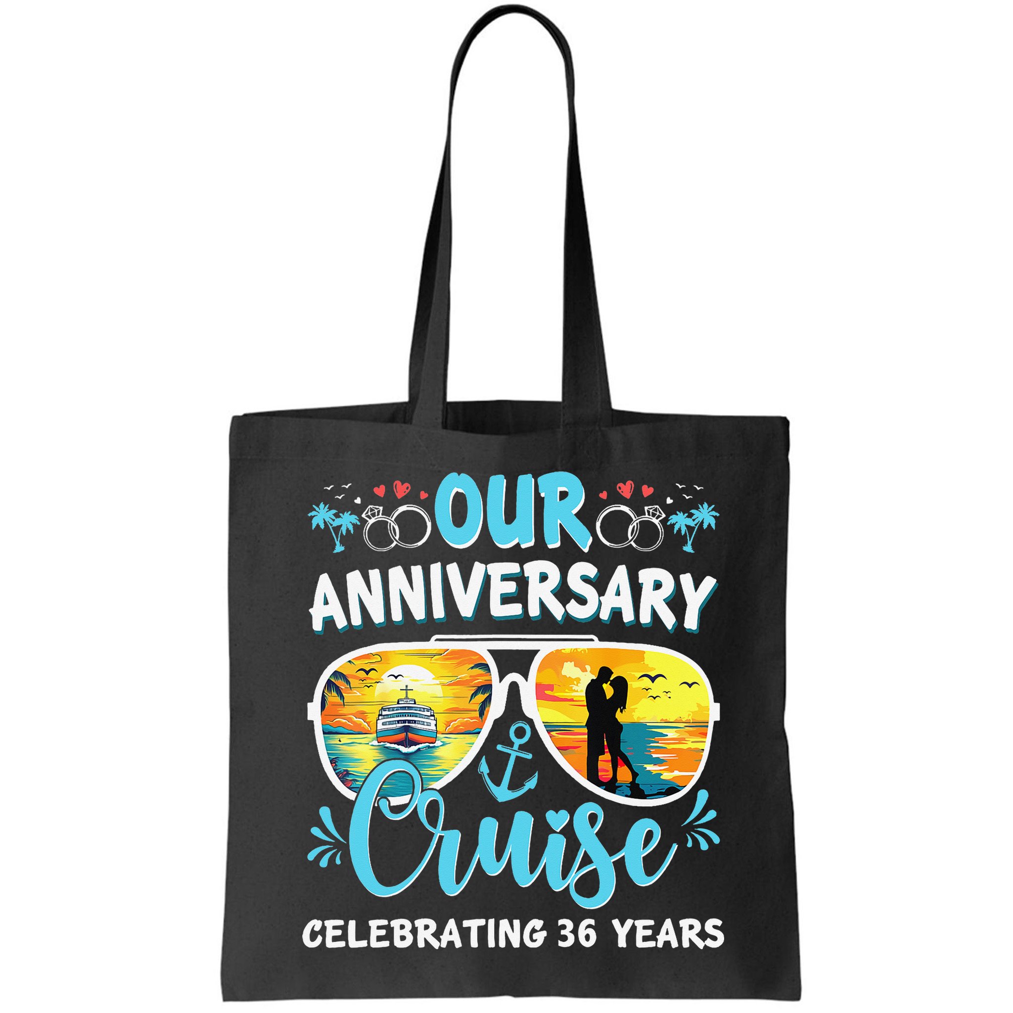 Our Anniversary Cruise Celebrating 36 Year Couples Trip Bag
