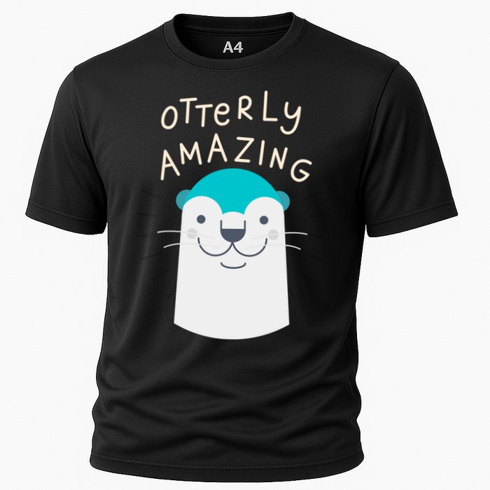 Otterly Amazing Cute Funny Cooling Performance Crew T-Shirt
