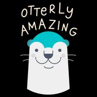 Otterly Amazing Cute Funny Flatbill Hat