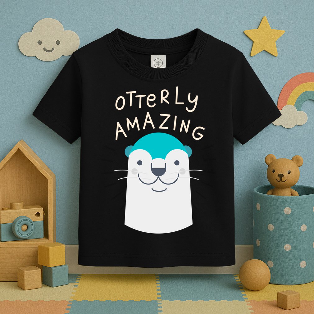 Otterly Amazing Cute Funny Toddler T-Shirt