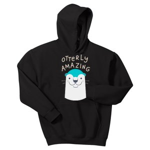 Otterly Amazing Cute Funny Kids Hoodie