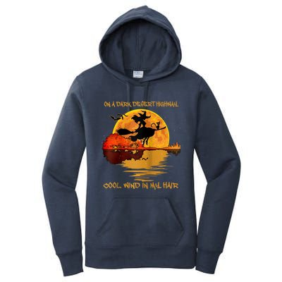 On A Dark Desert Highway-Cool Wind In My Hair Witch Raglan Women's Pullover Hoodie