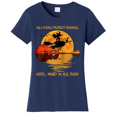 On A Dark Desert Highway-Cool Wind In My Hair Witch Raglan Women's T-Shirt