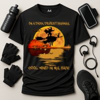 On A Dark Desert Highway Cool Wind In My Hair Witch Performance Shirt
