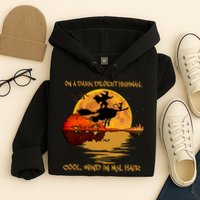 On A Dark Desert Highway Cool Wind In My Hair Witch Hoodie