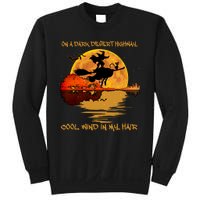 On A Dark Desert Highway Cool Wind In My Hair Witch Sweatshirt