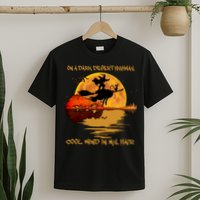 On A Dark Desert Highway Cool Wind In My Hair Witch T-Shirt