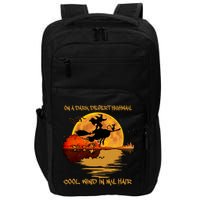 On A Dark Desert Highway Cool Wind In My Hair Witch Impact Tech Backpack