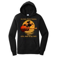 On A Dark Desert Highway Cool Wind In My Hair Witch Women's Pullover Hoodie