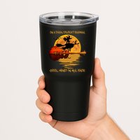On A Dark Desert Highway Cool Wind In My Hair Witch Tumbler