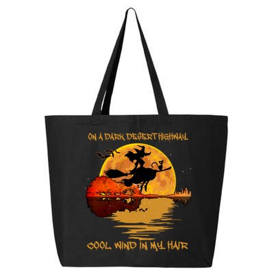 On A Dark Desert Highway Cool Wind In My Hair Witch 25L Jumbo Tote