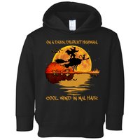 On A Dark Desert Highway Cool Wind In My Hair Witch Toddler Hoodie