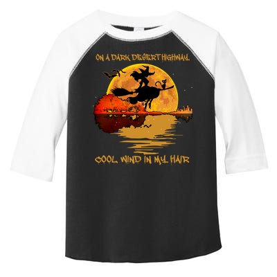 On A Dark Desert Highway Cool Wind In My Hair Witch Toddler Fine Jersey T-Shirt