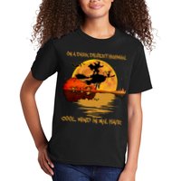 On A Dark Desert Highway Cool Wind In My Hair Witch Kids T-Shirt