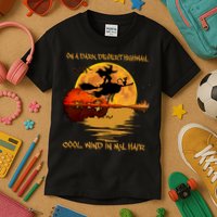 On A Dark Desert Highway Cool Wind In My Hair Witch Kids T-Shirt
