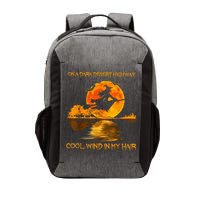 On A Dark Desert Highway Witch Vector Backpack
