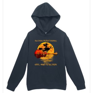 On A Dark Desert Highway Cool Wind In My Hair Witch Design Urban Pullover Hoodie