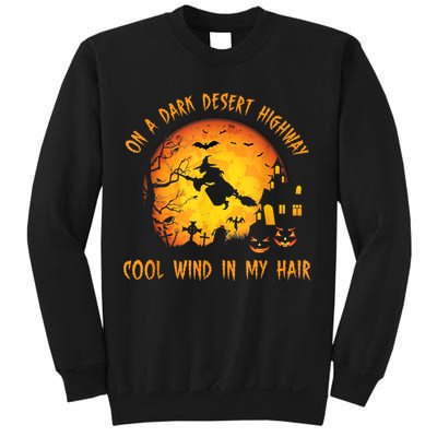 On A Dark Desert HighwayCool Wind In My Hair Witch Sweatshirt