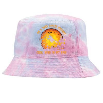 On A Dark Desert HighwayCool Wind In My Hair Witch Tie-Dyed Bucket Hat